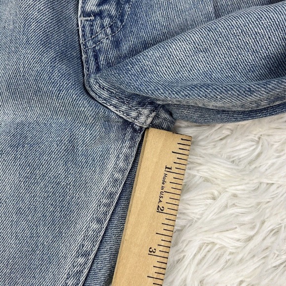 Levi’s Silvertab Jeans Men’s 30x30 Straight USA Ripped Distressed Denim - Picture 10 of 16